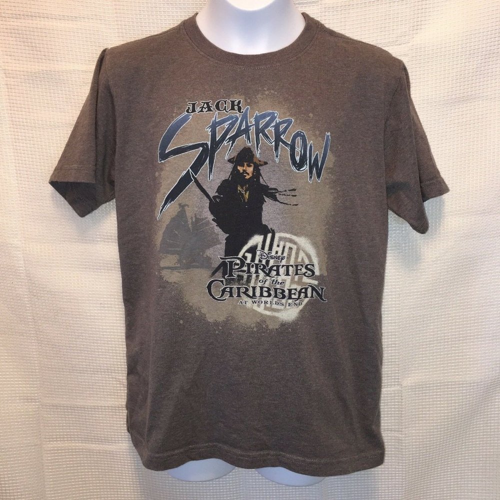 Disney store Jack Sparrow boys large grey graphic